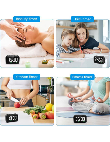 Temporizador de Cocina Digital Olipiter con Pantalla LED 3.5"