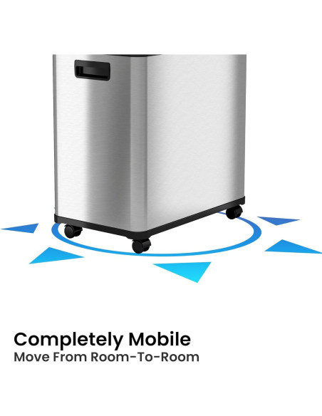 Basurero Automático iTouchless 16 Galones Doble Compartimento