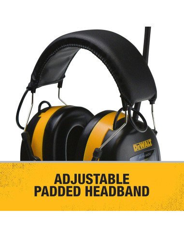 Muff Electrónico DeWalt DPG15 Protección Auditiva 25dB