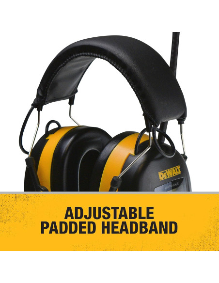 Muff Electrónico DeWalt DPG15 Protección Auditiva 25dB