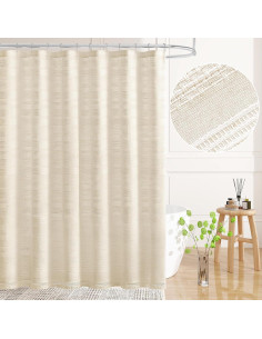 Cortina de Ducha Boho Granja Craidlela 72x72 cm Beige 2
