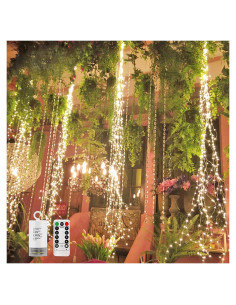 Luces de Hadas LED 220 Bombillas SHUKAN a Batería 2m