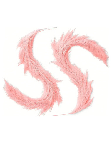 Guirnalda de Hierba Pampas Artificial Giegxin 2 Pcs 180 cm Rosa