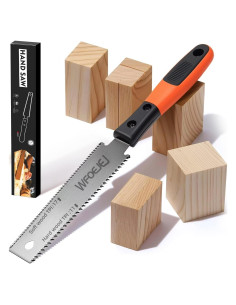 Sierra de Mano Japonesa WFOEJEJ 15,24 cm Doble Filo Ergonómica