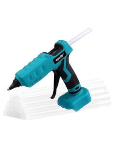 Pistola de Pegamento Inalámbrica Mellif 18V para Manualidades