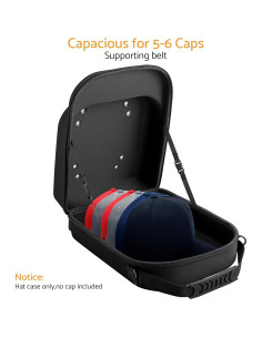 Bolsa de Almacenamiento para Sombreros Maxetodo - Capacidad 6 Gorras 2
