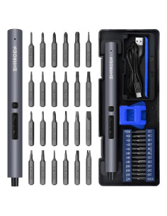 Destornillador Eléctrico SHARDEN Mini 29 en 1 Precisión