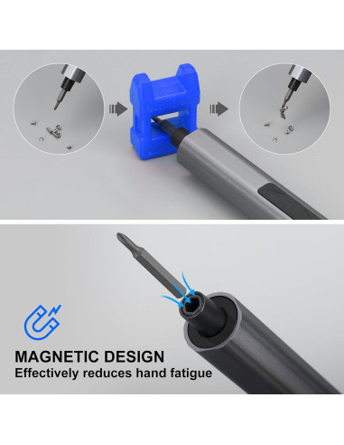 Destornillador Eléctrico SHARDEN Mini 29 en 1 Precisión