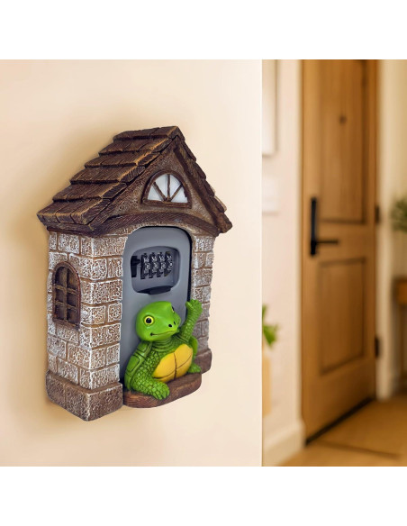 Caja de Llaves con Cerradura Exterior Memeyou Tortuga 0.71kg