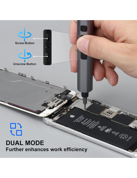 Destornillador Eléctrico SHARDEN Mini 29 en 1 Precisión