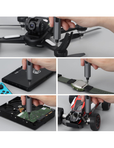 Destornillador Eléctrico SHARDEN Mini 29 en 1 Precisión