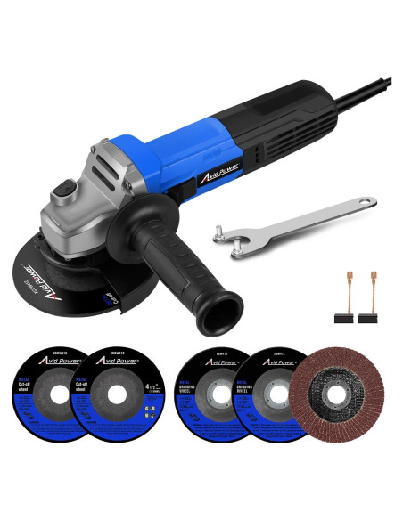 Amoladora Angular AVID POWER 900W 11.43 cm Azul