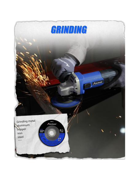 Amoladora Angular AVID POWER 900W 11.43 cm Azul