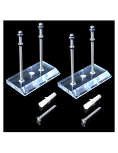 Soporte de Pared para Patineta YHNTGB - 2 Piezas Acrílico