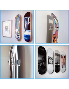 Soporte de Pared para Patineta YHNTGB - 2 Piezas Acrílico 2