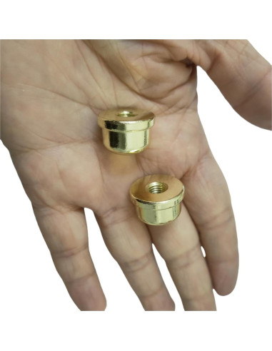 Tapa de Remate de Lámpara Sólida GDQLCNXB - 2 Piezas