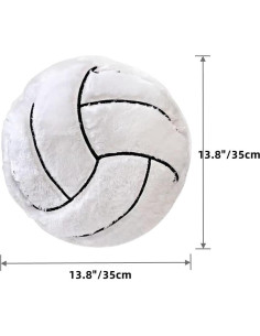 Almohada de Voleibol XZJMY 35x35 cm Suave y Esponjosa 2