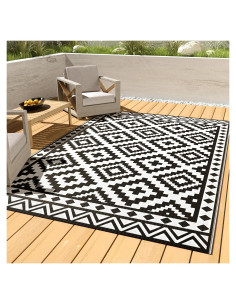 Alfombra Exterior Reversible HAUSHOF 2.03x1.27m Impermeable