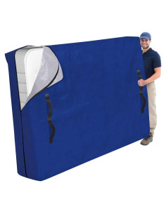 Bolsa de Colchón Cosy Family Queen 170GSM Reutilizable Azul