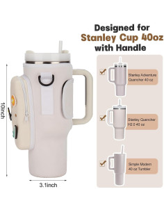 Bolsa Portabotellas Magibag para Stanley Cup 40 oz con Silicona 2