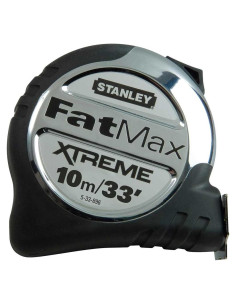 Cinta Métrica Stanley FatMax 10m Ancho 32mm Plata