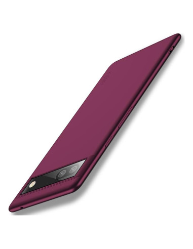 Funda Ultra Fina X-level para Google Pixel 6A - Rojo Vino
