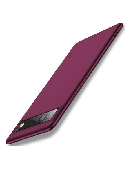 Funda Ultra Fina X-level para Google Pixel 6A - Rojo Vino