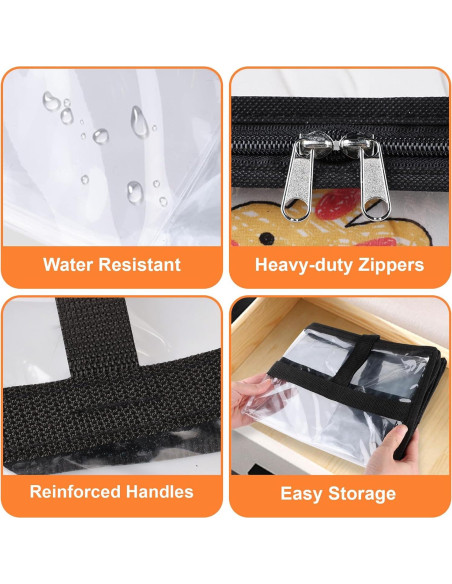 Bolsas de Almacenamiento SpaceTrove 40L - Paquete de 4 Plegables