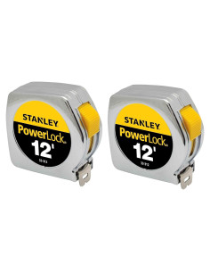 Cinta Métrica Stanley PowerLock 365,76 cm Profesional