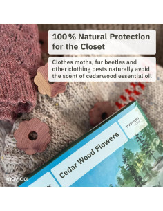 30 Anillos de Madera de Cedro Americano - Ambientador Natural 2