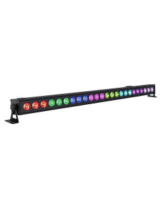 Barra de Luz Wash LED OPPSK 72W 24LED RGB DMX 1M