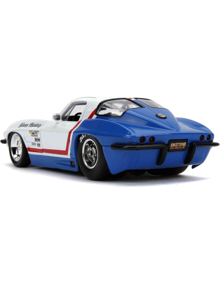 Auto de colección Jada Toys 1:24 Chevy Corvette Stingray