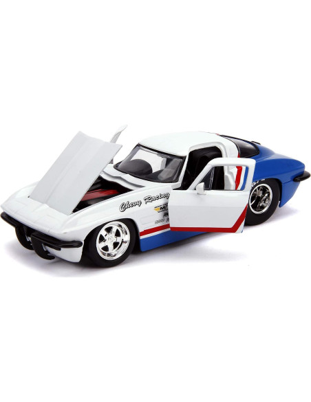 Auto de colección Jada Toys 1:24 Chevy Corvette Stingray