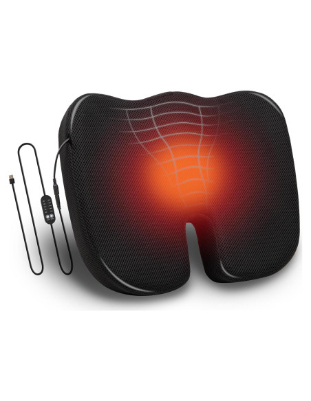 Cojín de Asiento Calentado Mind Reader Air-Cloud 45.7x34.3cm