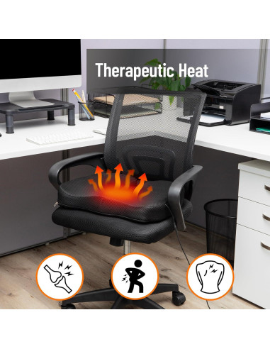 Cojín de Asiento Calentado Mind Reader Air-Cloud 45.7x34.3cm