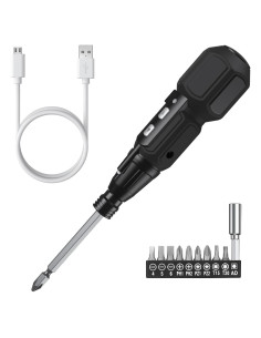 Destornillador Eléctrico ORIA 12 en 1 Recargable con LED