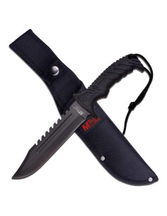 Cuchillo de Caza Fijo MTech USA MT-20-57BK 31.75 cm Negro