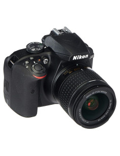 Cámara DSLR Nikon D3400 24.2MP con Lente 18-55mm VR Negro