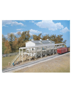 Kit Casa de Hielo y Plataforma Walthers HO Escala 22.86x6.35 cm