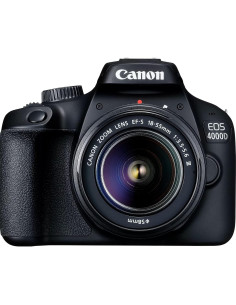 Cámara DSLR Canon EOS 4000D + Lente 18-55mm + Accesorios 2