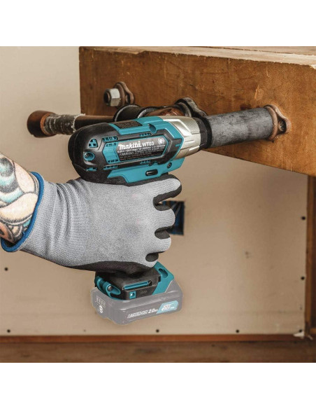 Llave de Impacto Inalámbrica Makita WT03Z 12V Compacta