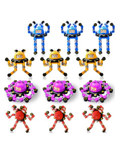 12 Piezas Spinners Antiestrés Transformables Vipctery - Juguetes Sensoriales