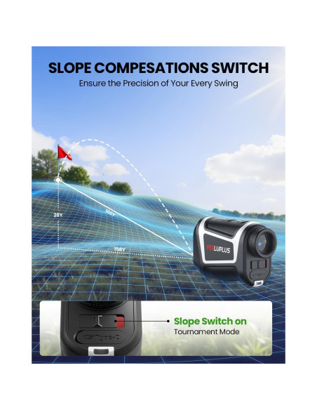 Medidor de Distancia de Golf VEELUPLUS SW-RF07B 660m