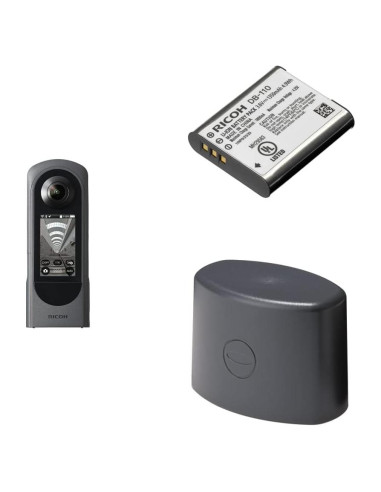 Cámara 360 Grados Ricoh Theta X 60MP 5.7K Pantalla Táctil