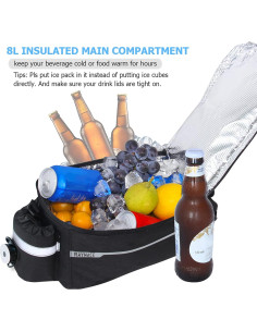 Bolsa de Maletero RAYMACE con Luz LED y Aislamiento 8L 2