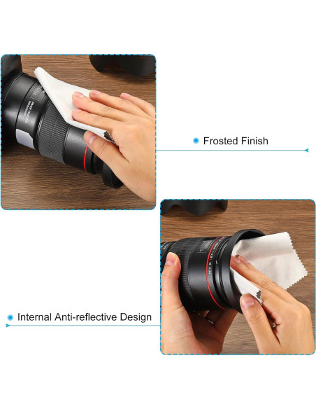 Capucha de Lente PATIKIL 72mm Goma Anti-Reflexión
