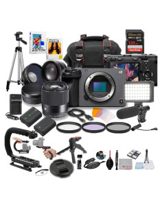 Cámara de Cine Digital Sony FX30 + Lente Sigma 30mm + Accesorios