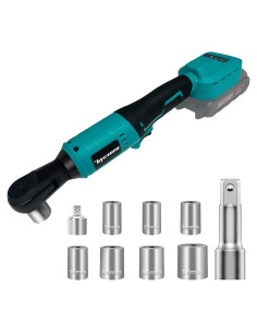 Llave de trinquete inalámbrica 3/8" byczone 18V 100,5 Nm