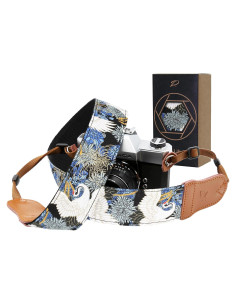 Correa de cámara Padwa Lifestyle Grulla Azul 2" Ajustable