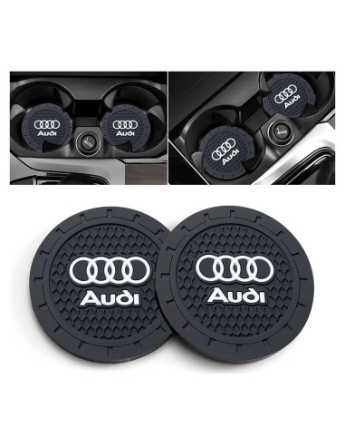 Posavasos de Silicona para Coche YUIQIEUY - 2 Piezas 7 cm